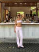 Essential flared pants - Candyfloss
