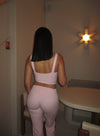 Ultimate v-neck top - Candyfloss