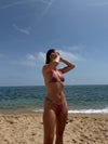 Sia bikini med glimmer - Pink/rosa
