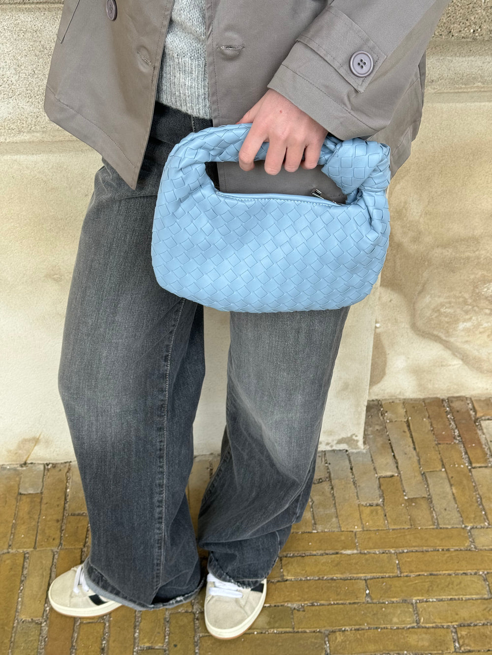Florence taske mini - Babyblå