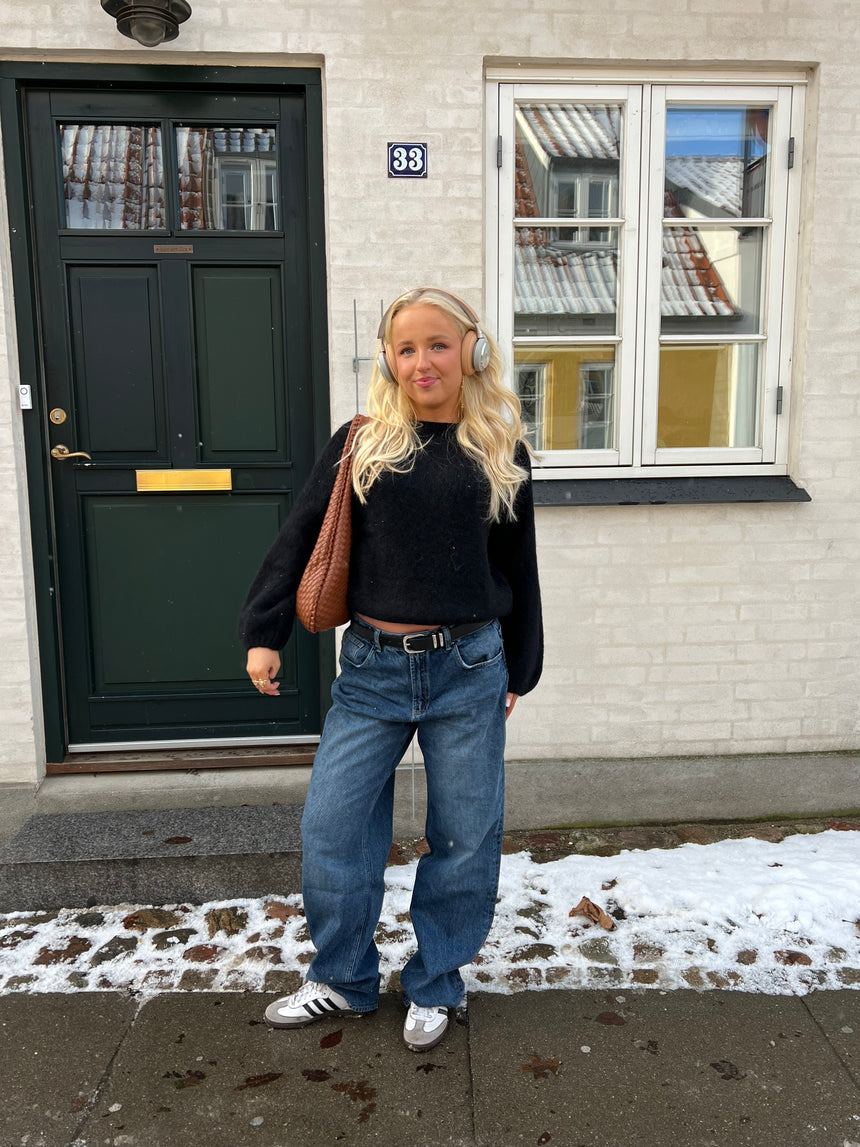 Sage baggy jeans - Mørkeblå denim