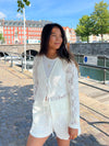 Angelina blondebluse - Hvid