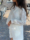 Angelina blondebluse - Hvid