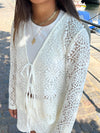 Angelina blondebluse - Hvid