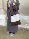 Genova skuldertaske - Beige/brun