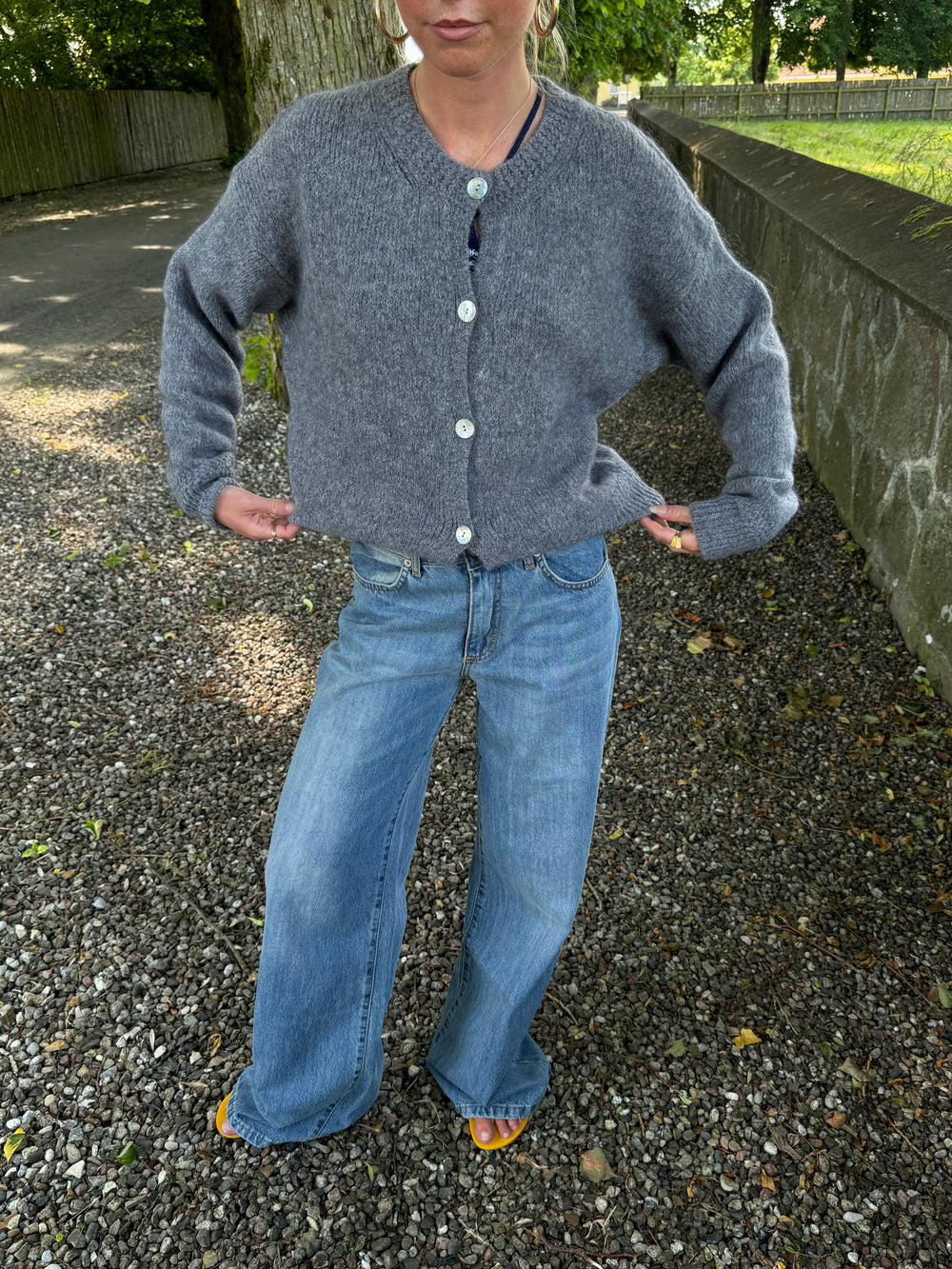 Desideria cardigan - Grå