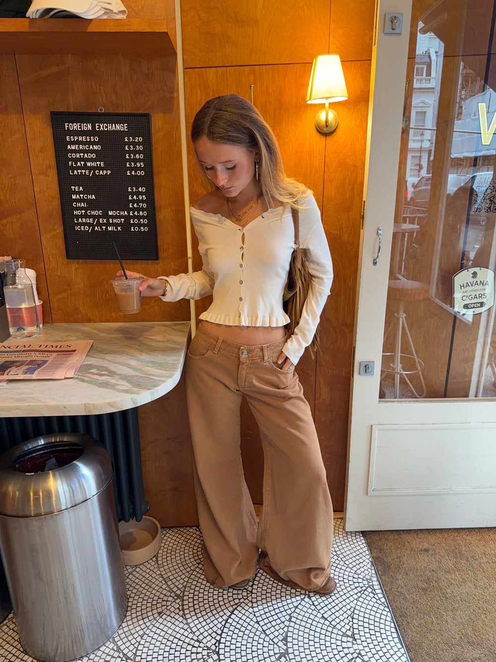 Malin Tomkins jeans - Camel