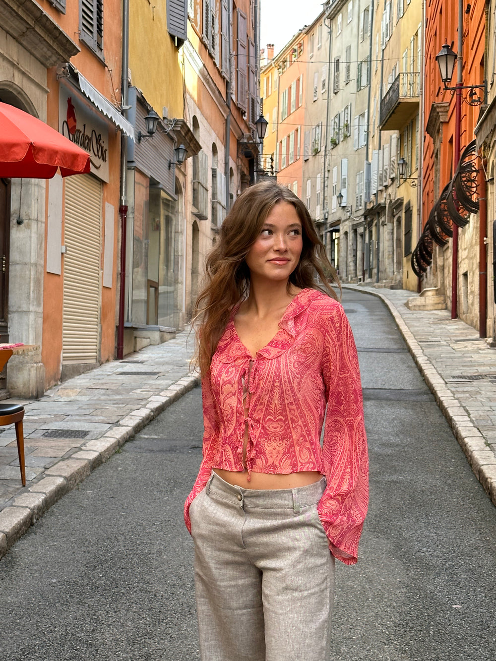 Noraline bluse - Pink