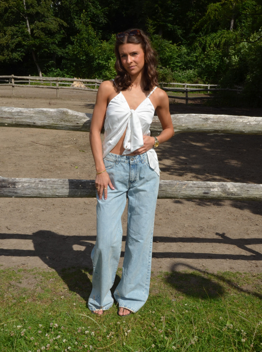 Samara jeans - Lys denim