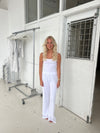 Kaya pointelle bukser - Hvid