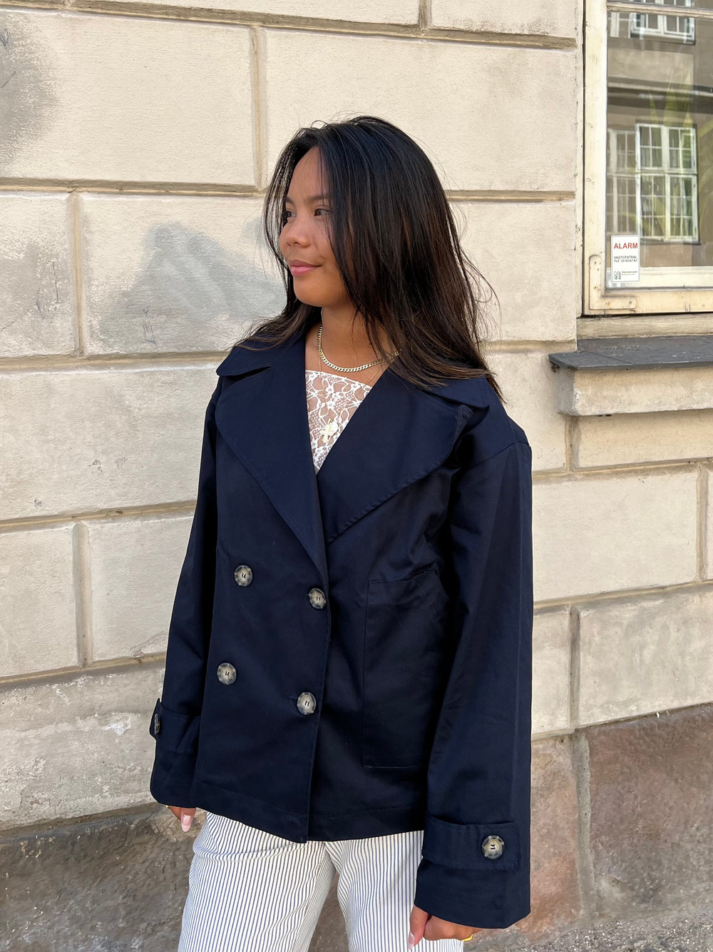 Via jakke - Navy