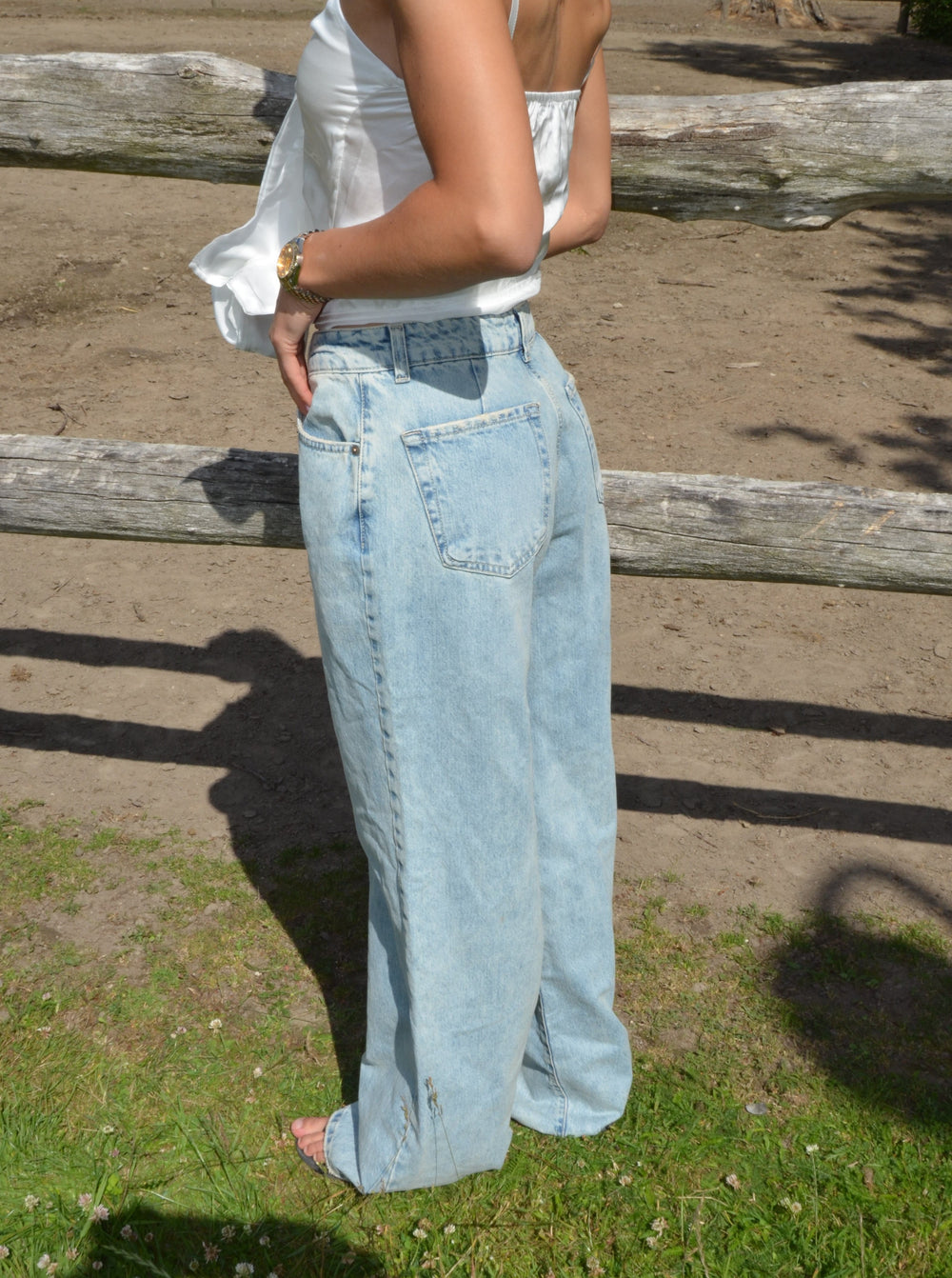 Samara jeans - Lys denim