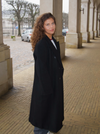 Alva oversized frakke - Sort