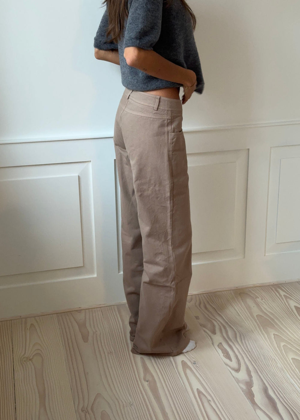 Lovia jeans - Taupe