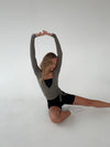 Motion wrap bluse - Ash