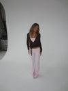 Motion wrap bluse - Espresso
