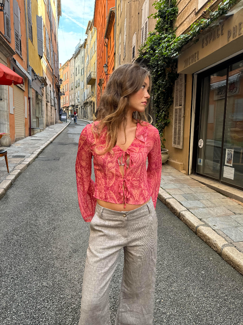 Noraline bluse - Pink