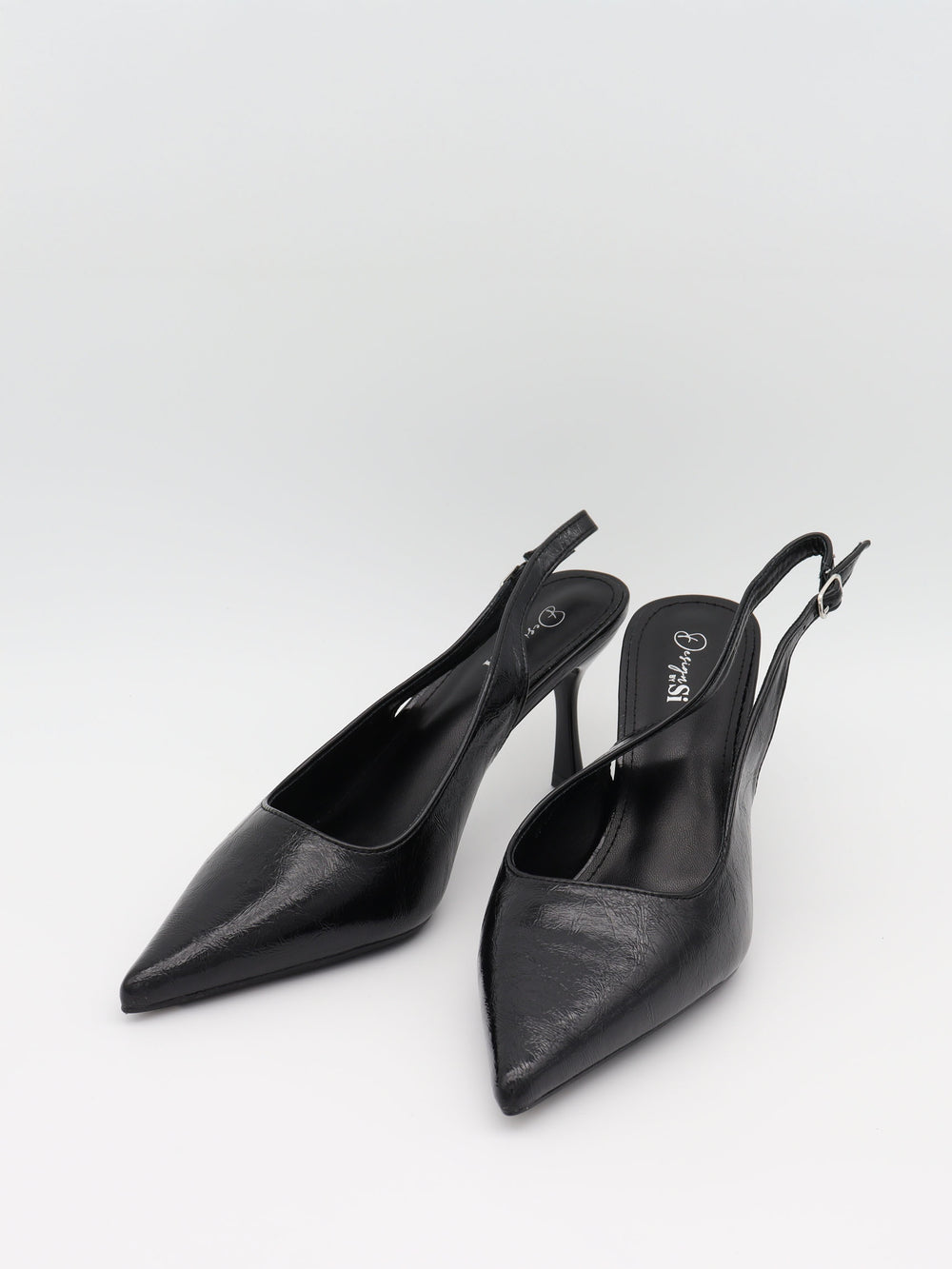 Donnatella slingback hæle - Sort
