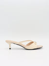 Teleo minihæle med spændedetalje - Beige