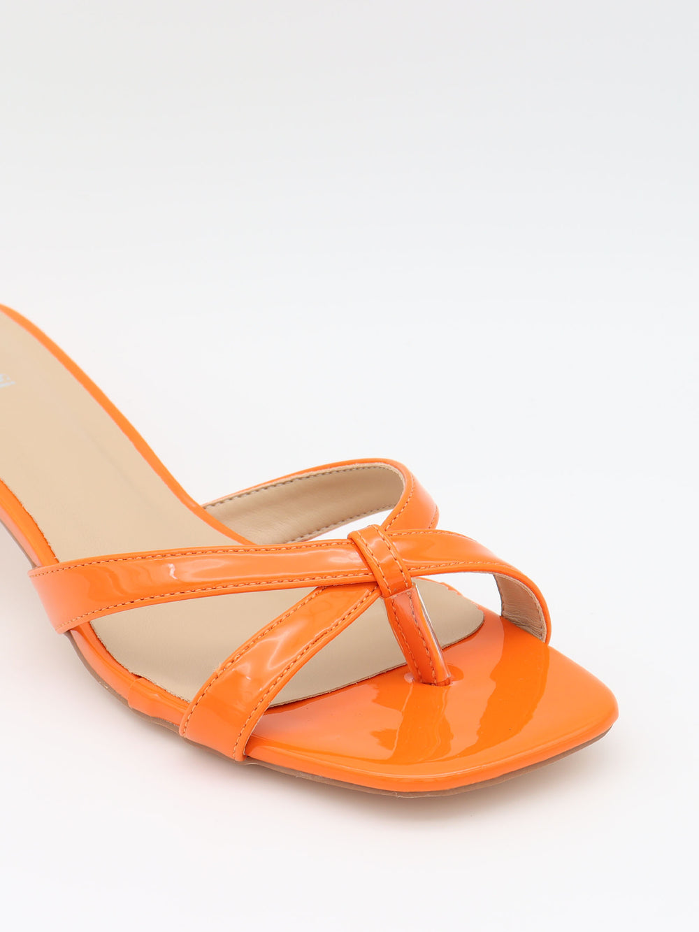 Joule sandaler med hæl - Orange