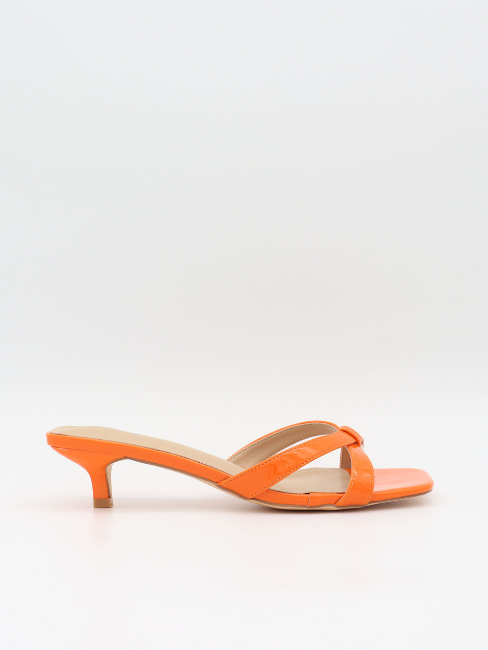 Joule sandaler med hæl - Orange