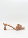 Yasmin mules med flet - Beige