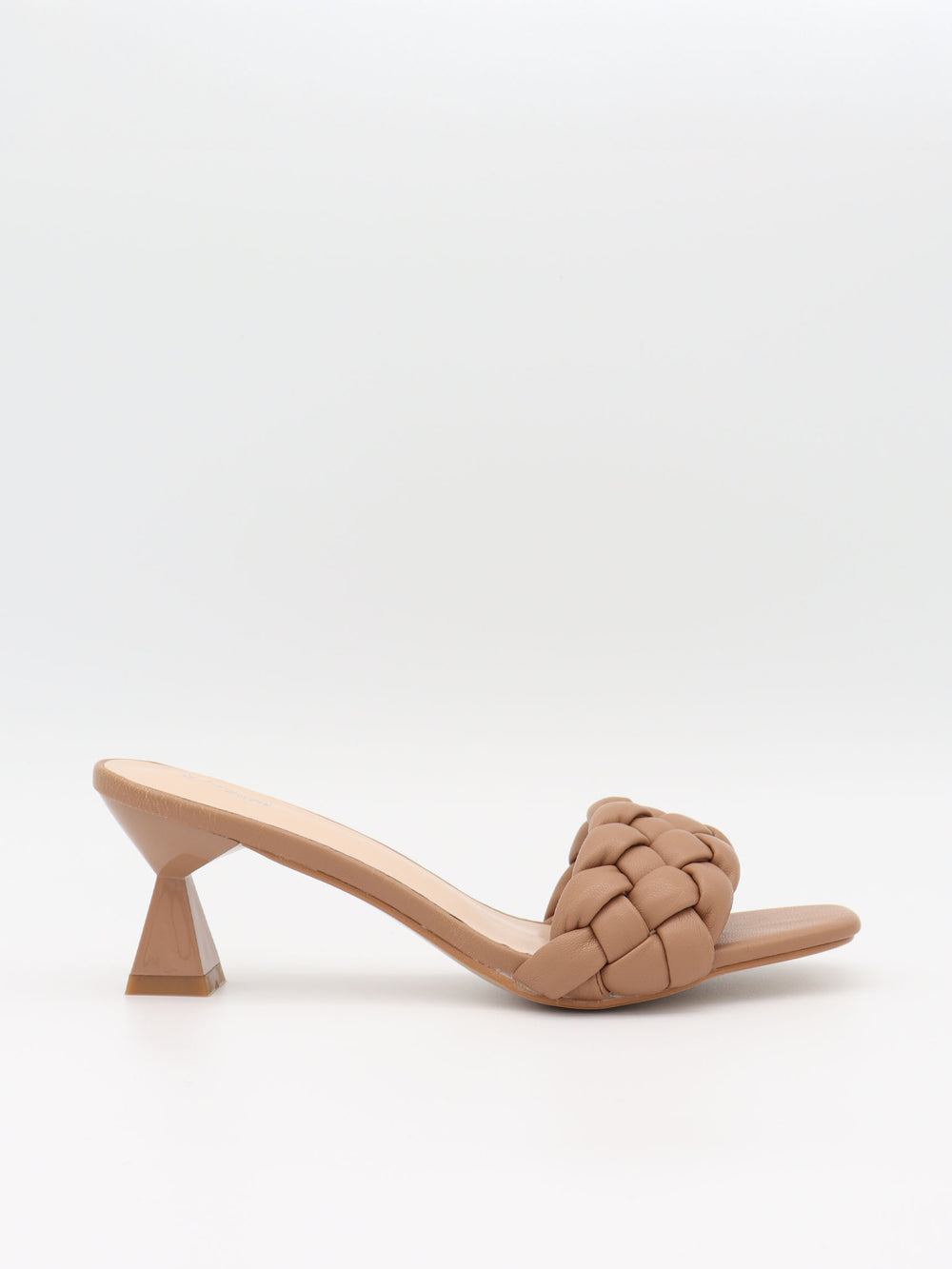 Yasmin mules med flet - Beige
