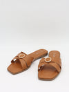 Tuja sandaler med spændedetalje - Brun