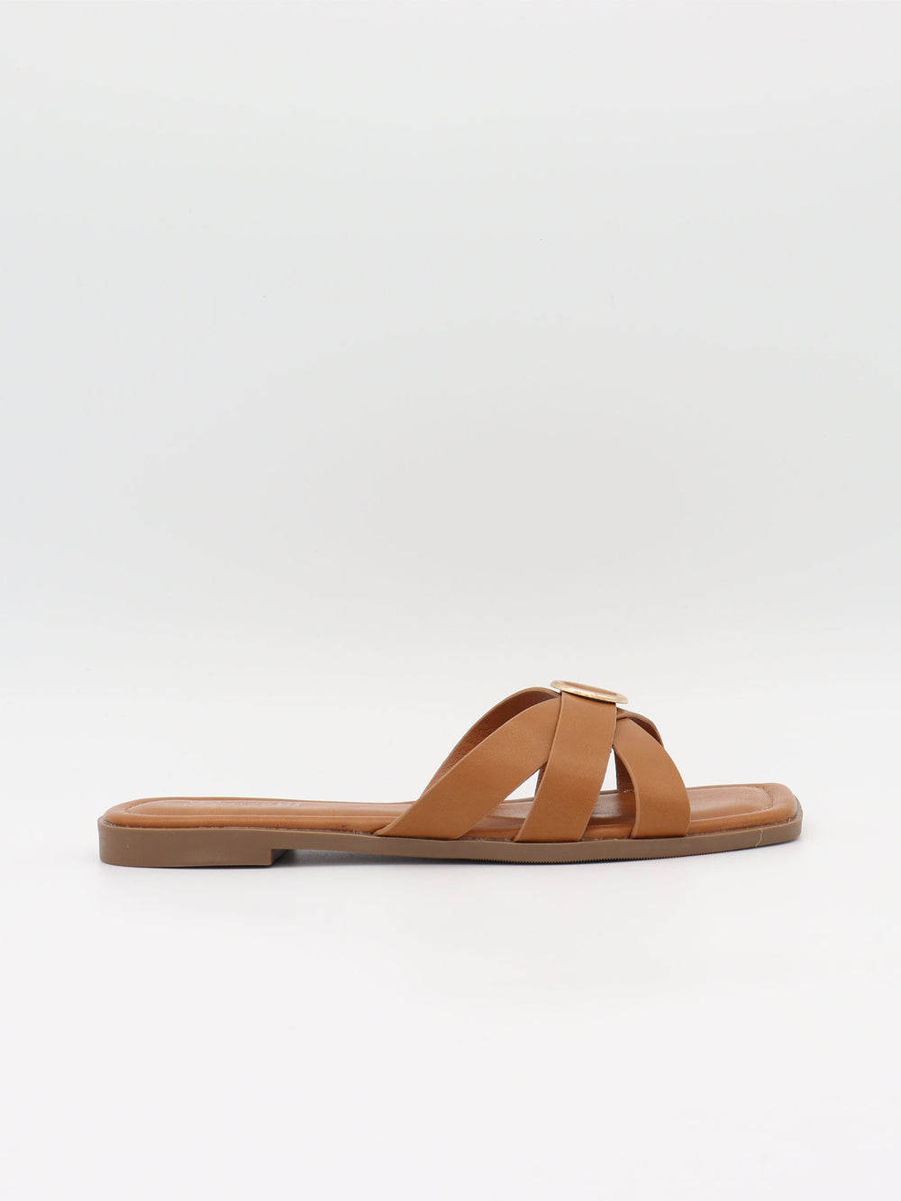 Tuja sandaler med spændedetalje - Brun