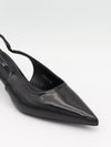 Robin slingback mules - Sort