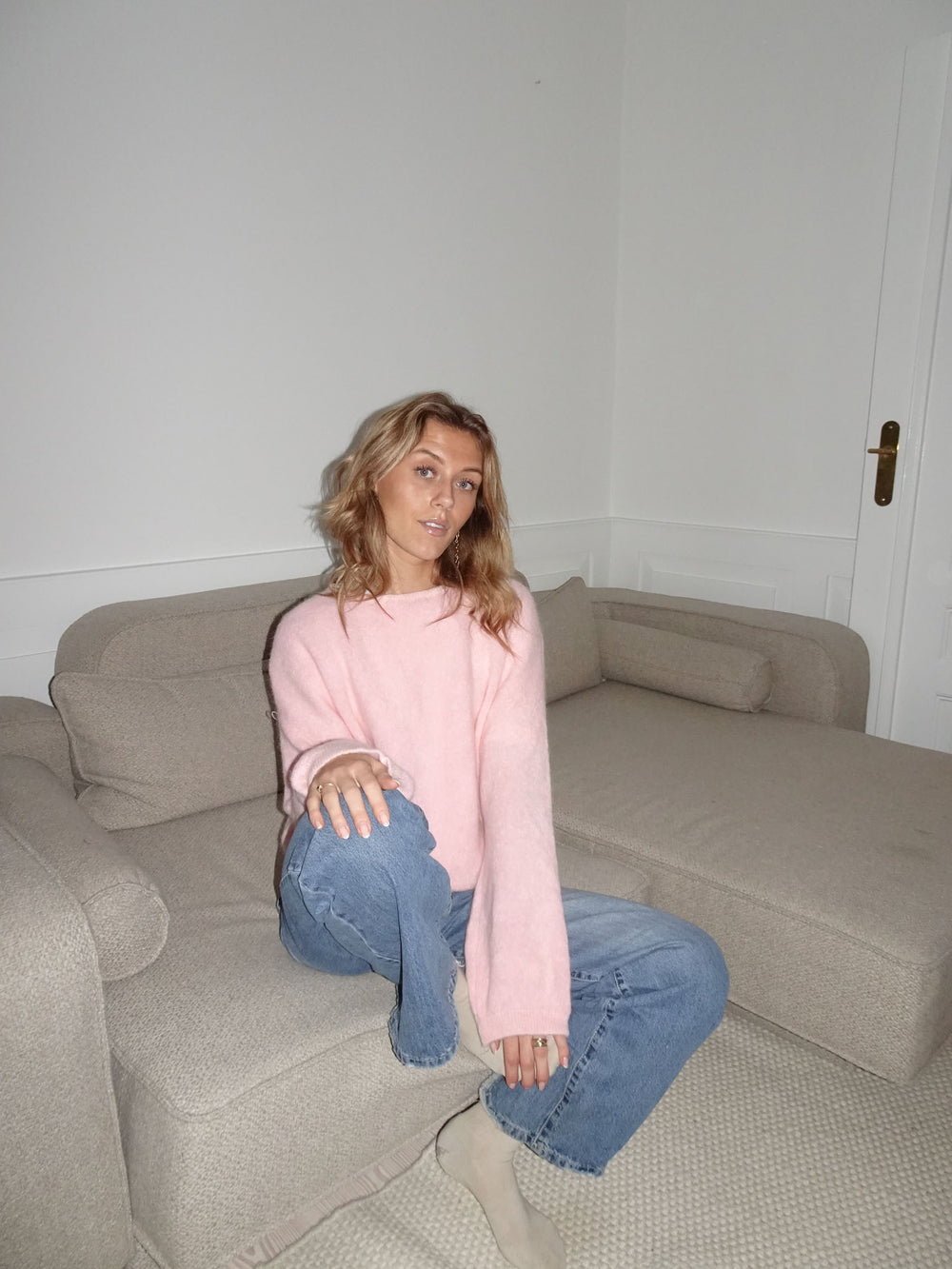 Sierra striktrøje - Pink