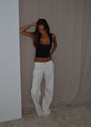 Mone top - Sort