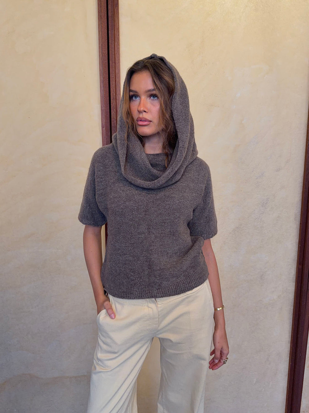 Bolivia multi striktrøje - Taupe