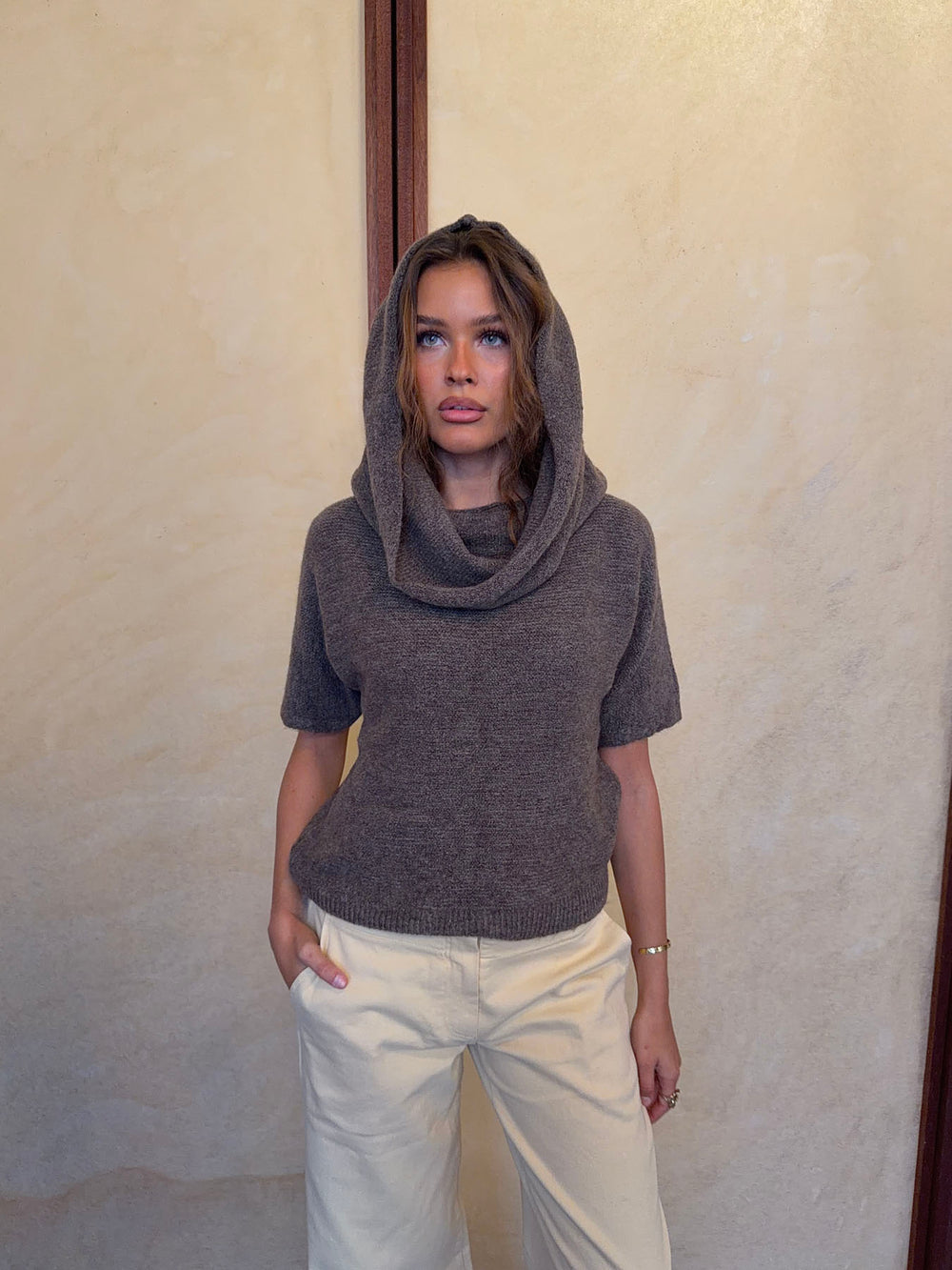 Bolivia multi striktrøje - Taupe