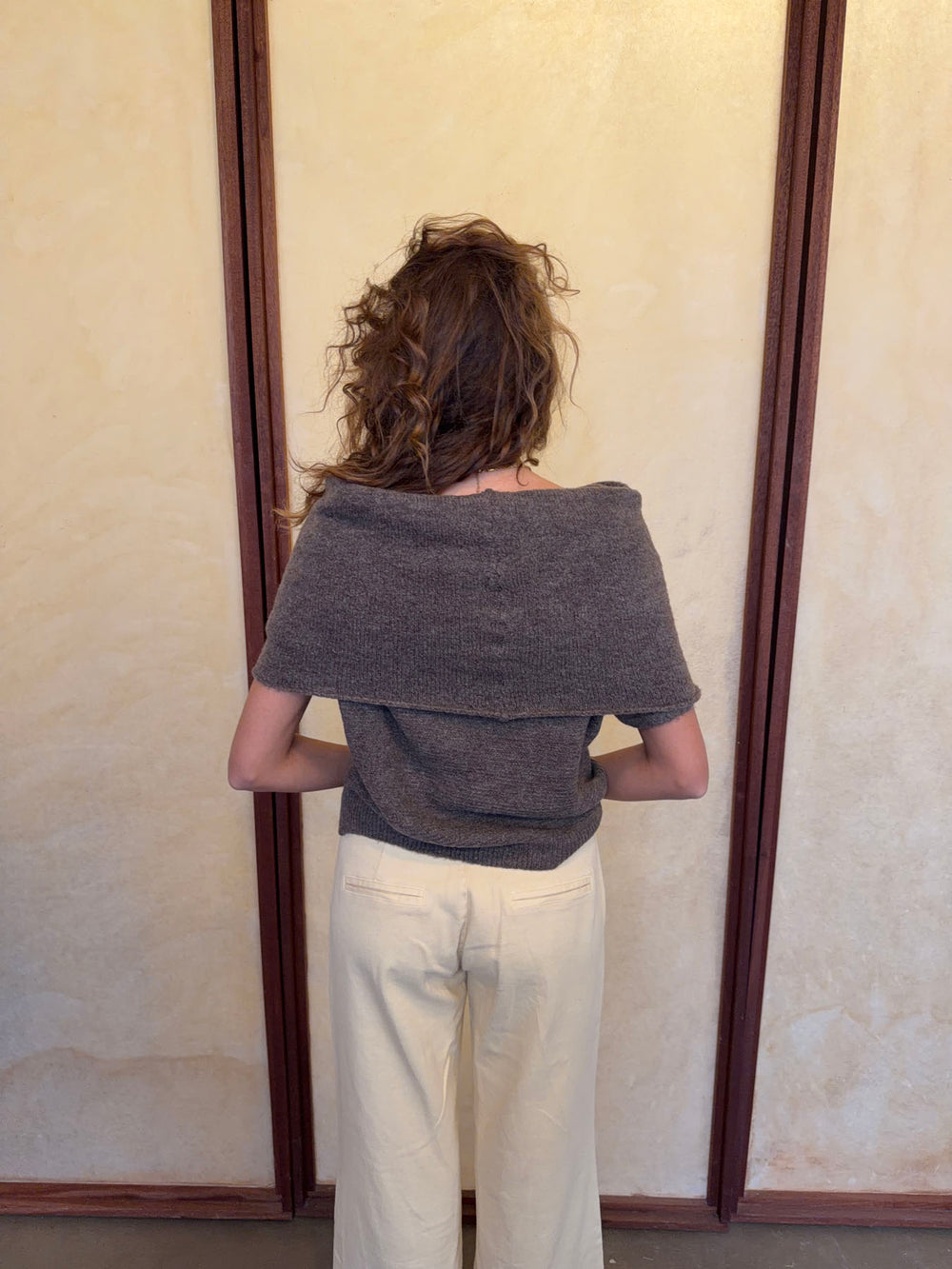 Bolivia multi striktrøje - Taupe