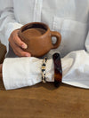 Lykke chunky armbånd - Brun