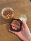 Lykke chunky armbånd - Brun