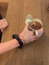 Lykke chunky armbånd - Brun