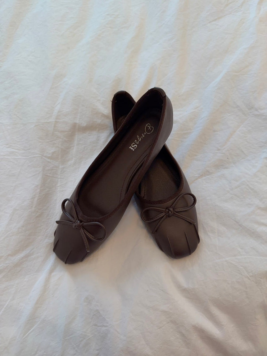 Manja ballerina - Mørkebrun