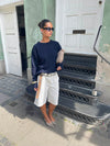 Cilena bermudashorts - Hvid
