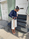 Cilena bermudashorts - Hvid