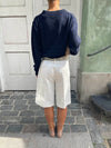 Cilena bermudashorts - Hvid