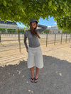 Cassidy bermudashorts - Hvid