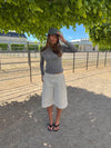 Cassidy bermudashorts - Hvid