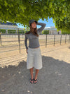 Cassidy bermudashorts - Hvid