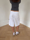 Ragna bermudashorts - Hvid