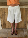 Thaliana bermudashorts  - Hvid