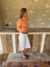 Thaliana bermudashorts  - Hvid
