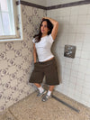 Kaline bermudashorts - Kaki