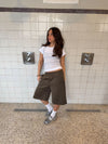 Kaline bermudashorts - Kaki
